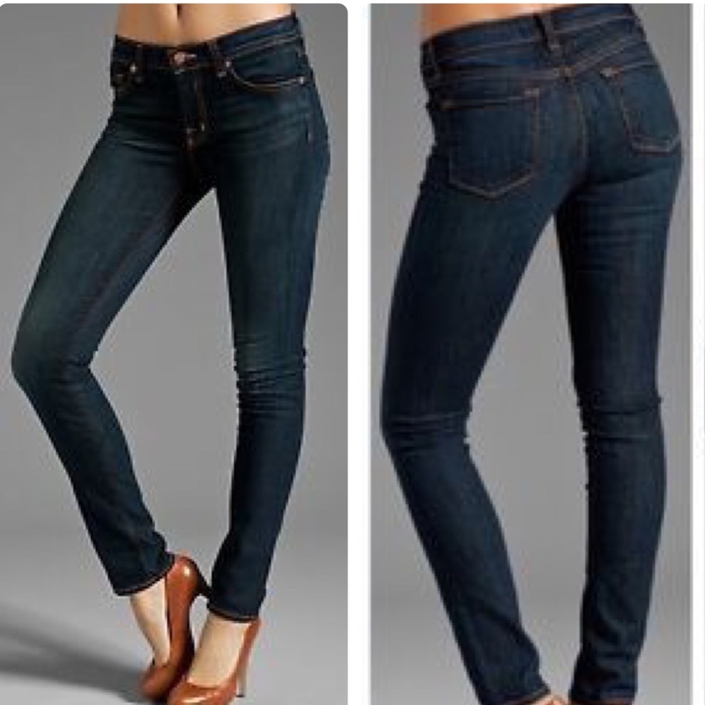 J Brand Women's Cigarette Leg Dark Vintage Jeans
